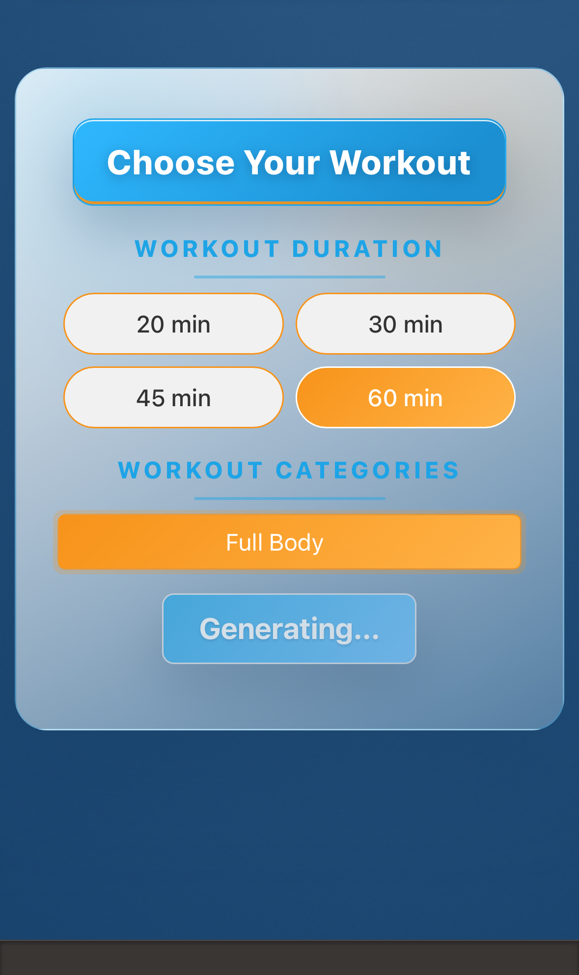 Form showing readiness questions and personal notes